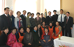 서울 경찰사목위, 노원, 금천경찰서 경신실 축복